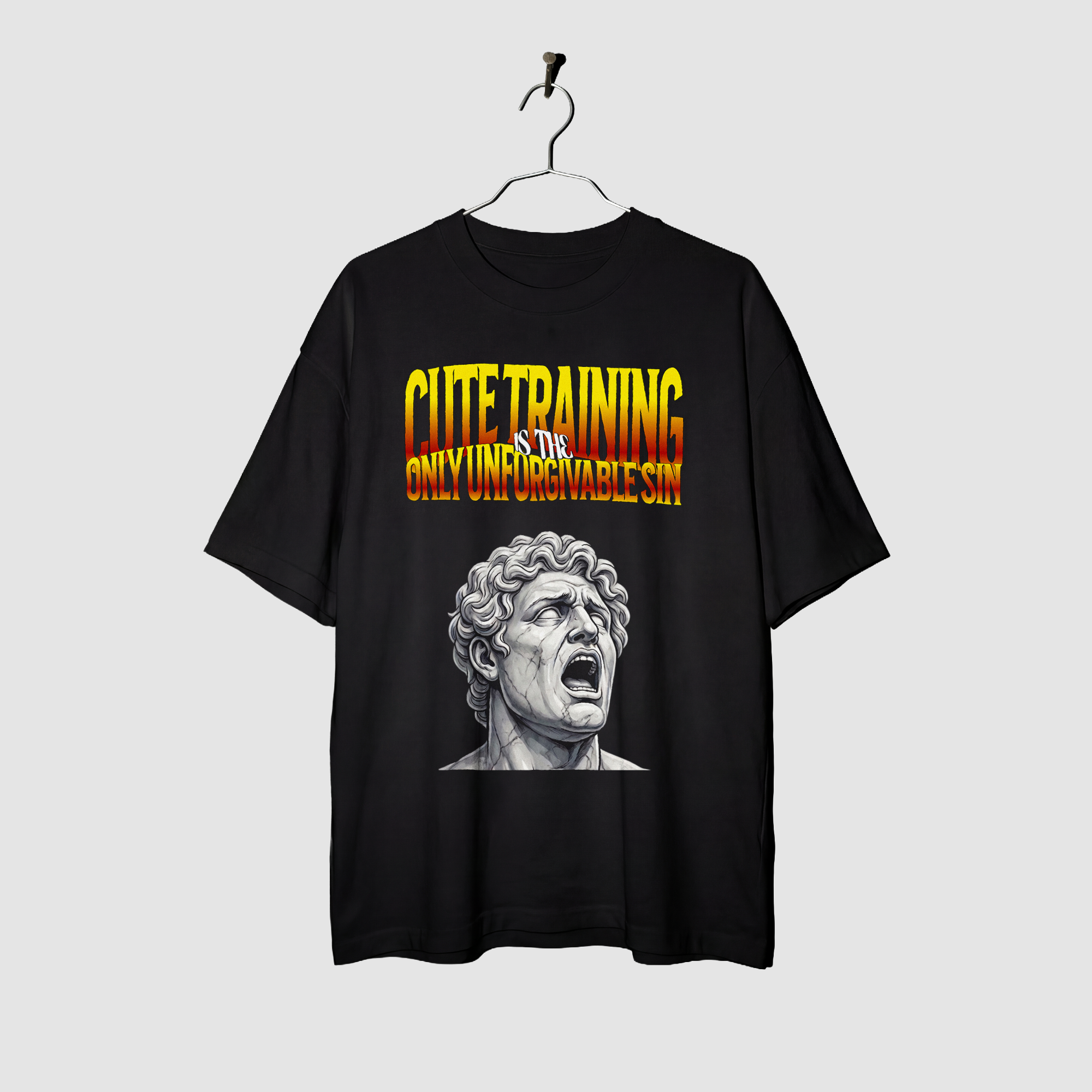 Camiseta Oversized Unforgivable Sin True Form - Heavyweight 220g Pump Cover Masculina
