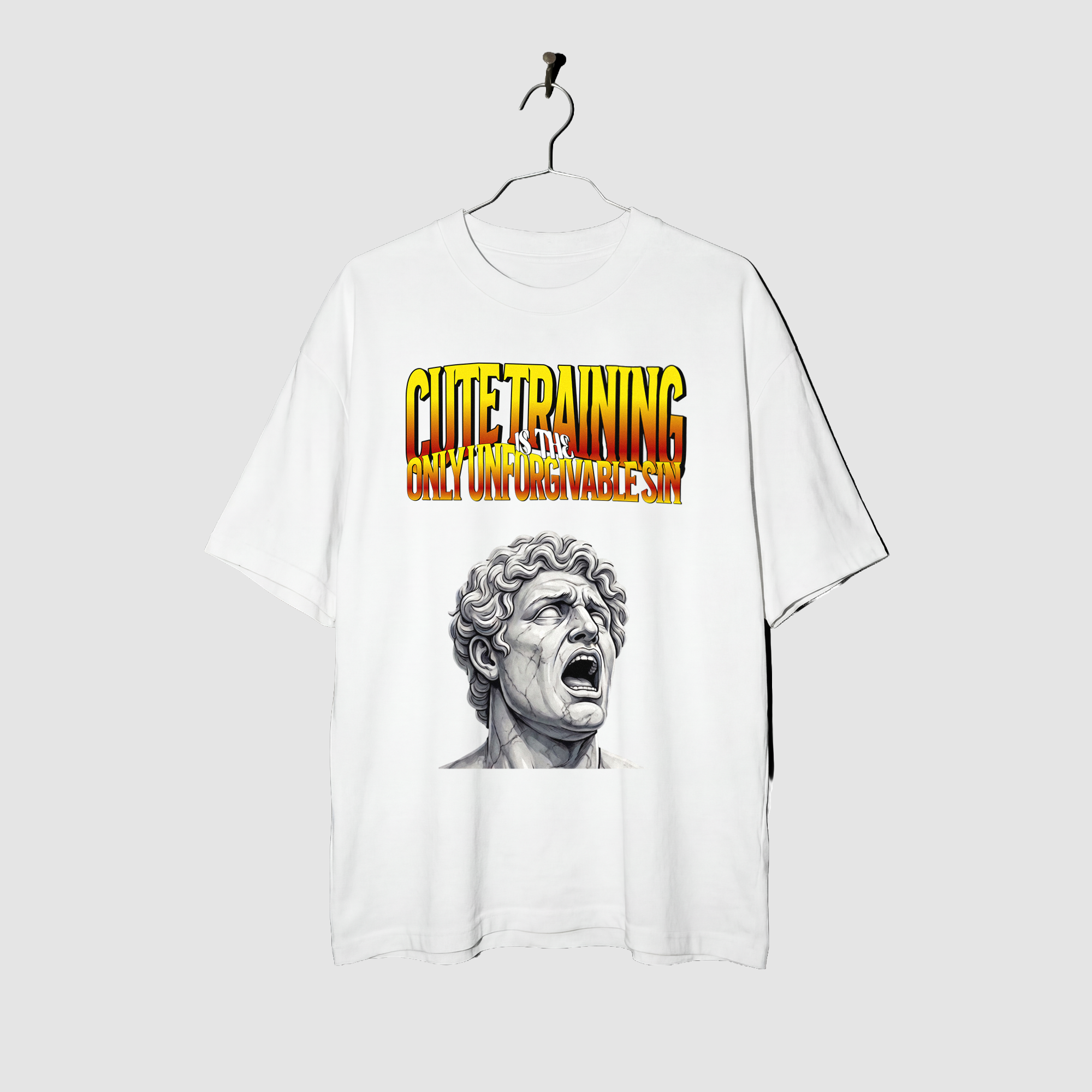 Camiseta Oversized Unforgivable Sin True Form - Heavyweight 220g Pump Cover Masculina