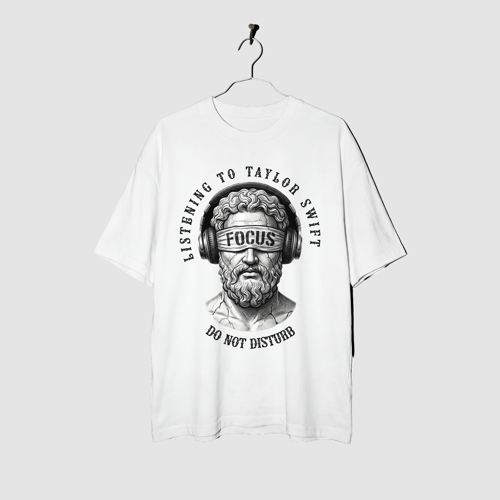 Camiseta Oversized The Stoic Swiftie True Form - Heavyweight 220g Pump Cover Masculina