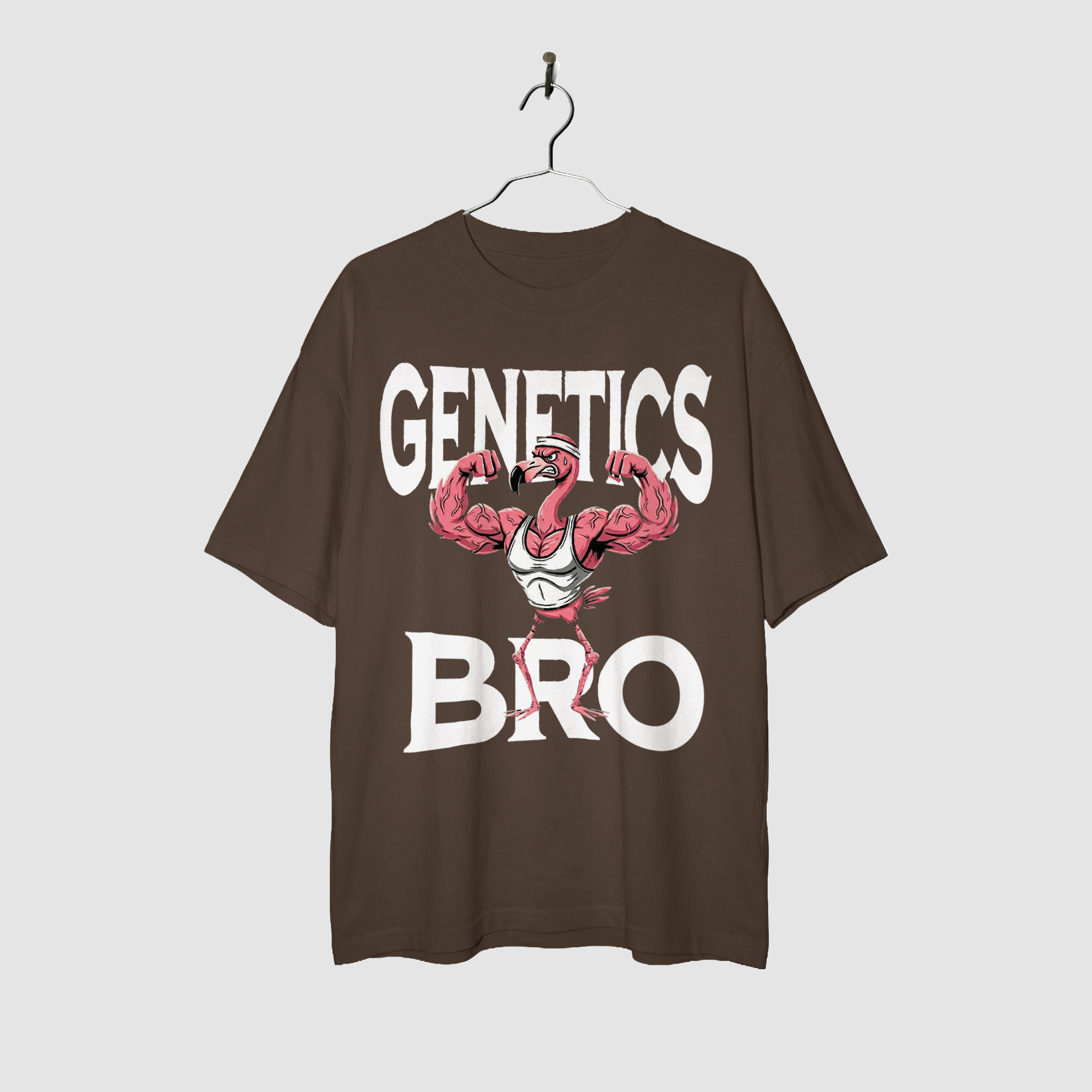 Camiseta Oversized Genetics True Form - Heavyweight 220g Pump Cover Masculina