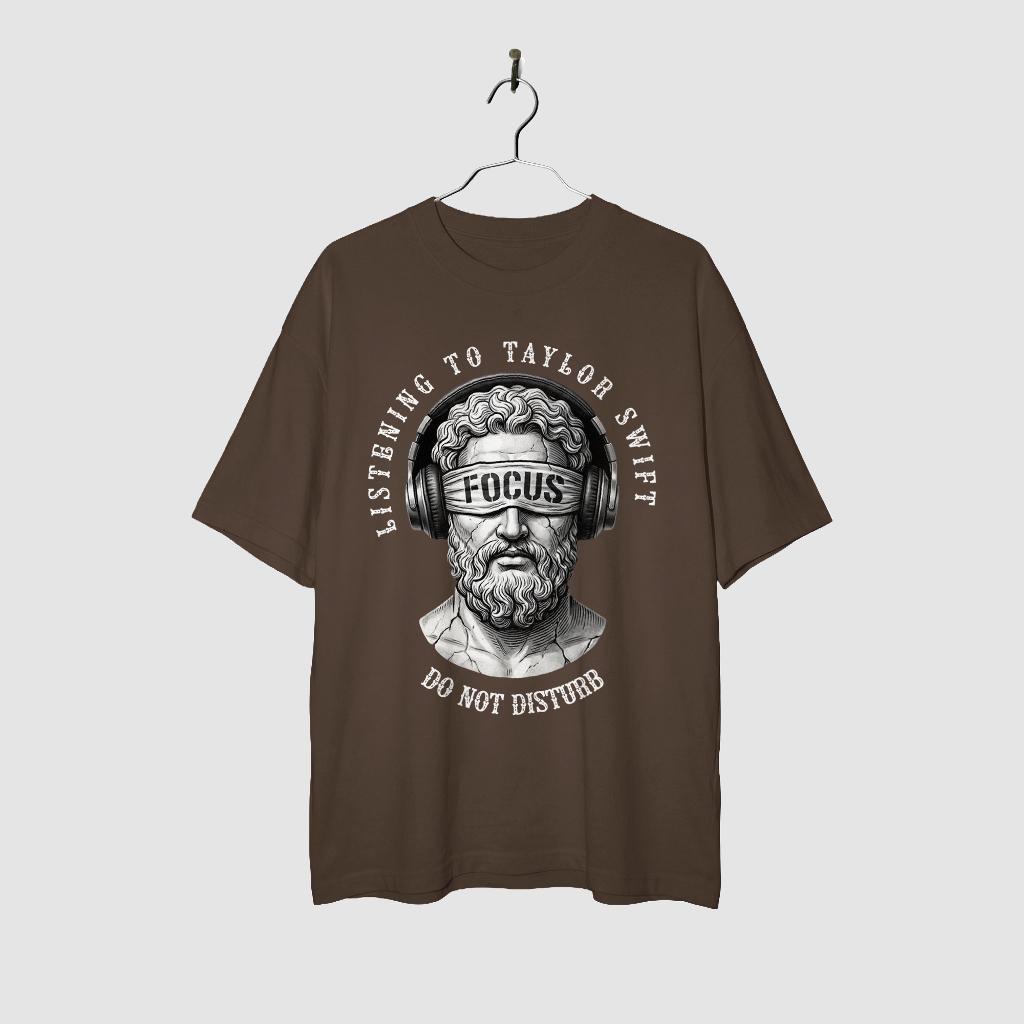 Camiseta Oversized The Stoic Swiftie True Form - Heavyweight 220g Pump Cover Masculina
