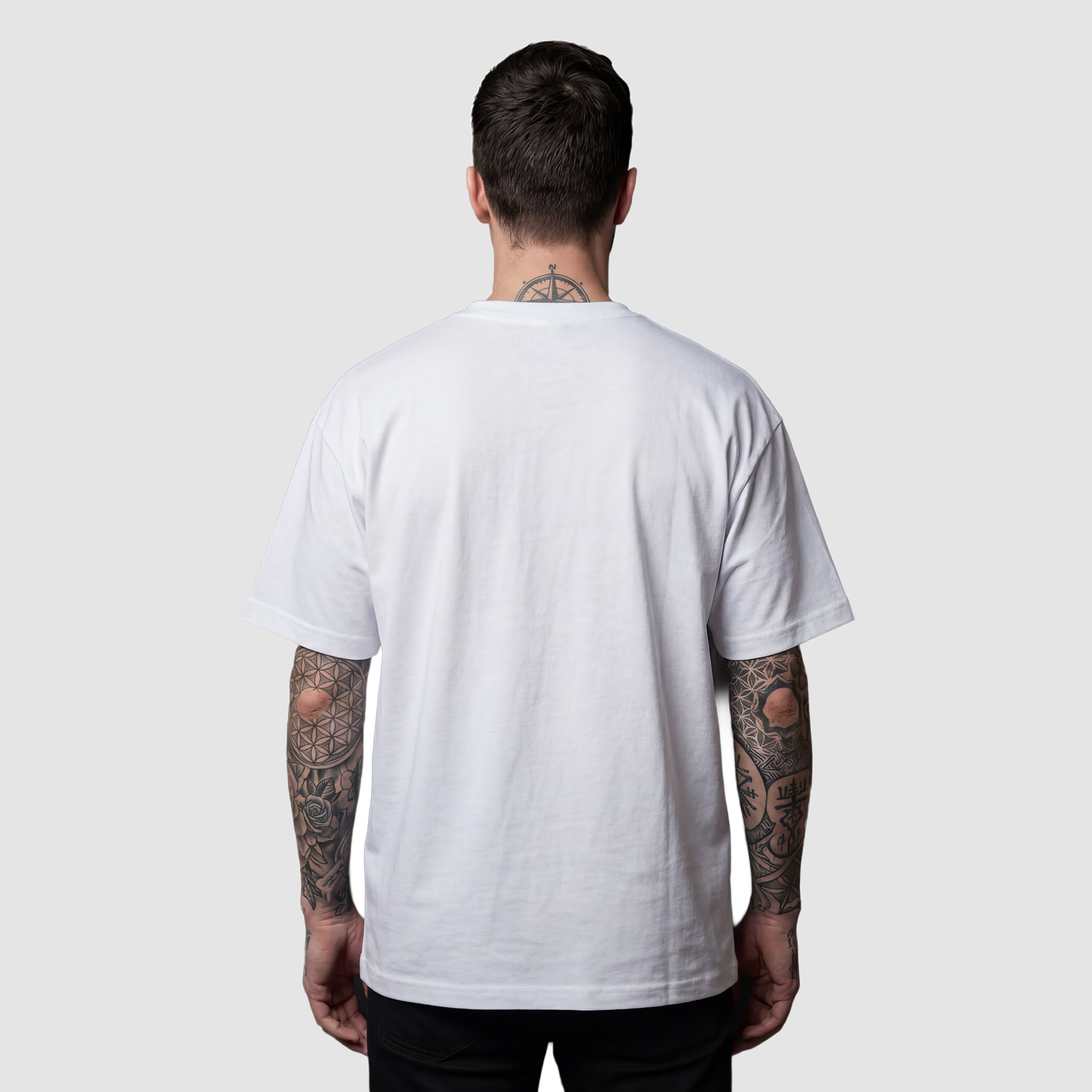 Camiseta Oversized Profane Unholy Gains True Form - Heavyweight 220g Pump Cover Masculina
